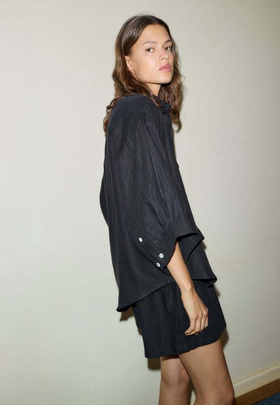  데이지 스튜디오 블라우스 The 03 세트 블랙 - DEIJI STUDIO