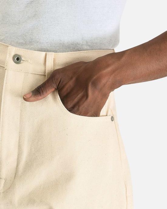  릭 오웬스 데님 팬츠 더블 니 게스 팬츠 - RICK OWENS