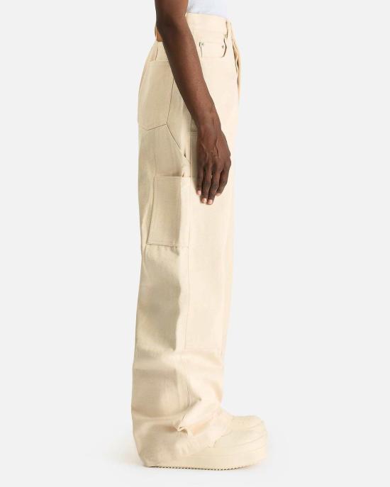  릭 오웬스 데님 팬츠 더블 니 게스 팬츠 - RICK OWENS