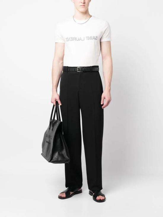 25FW 생로랑 리버스 티셔츠 663278Y37AW 9744 - SAINT LAURENT