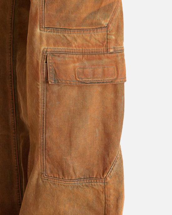  릭 오웬스 데님 팬츠 더블 카고 진 - RICK OWENS