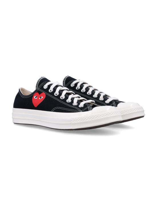 25FW 꼼데가르송 플레이 X 컨버스 스니커즈 AZK128001 1 BLACK - COMME DES GARCONS PLAY CONVERSE