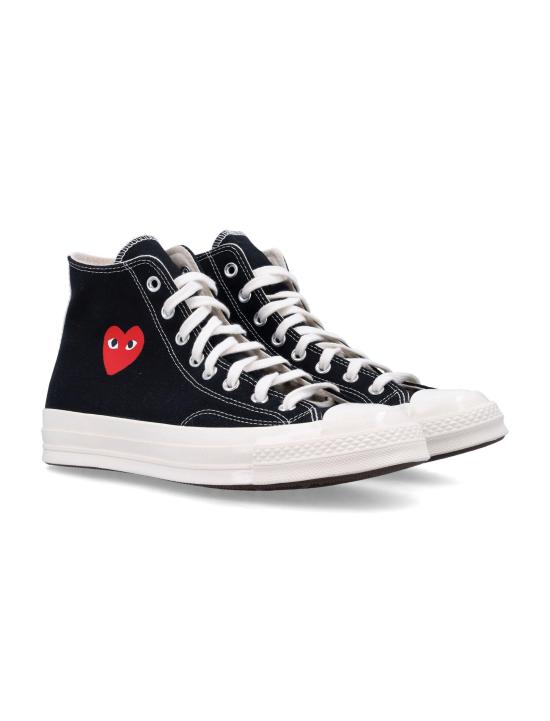 25FW 꼼데가르송 플레이 X 컨버스 스니커즈 AZK129001 1 BLACK - COMME DES GARCONS PLAY CONVERSE