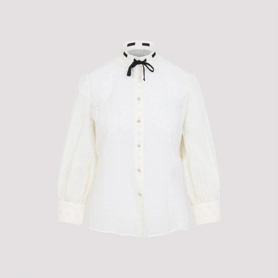 25FW 발렌티노 가라바니 셔츠 7B3AB7P39EU A03 AVORIO WHITE - VALENTINO GARAVANI