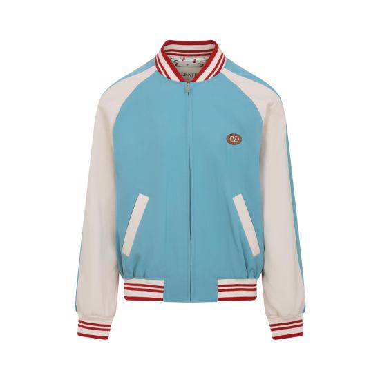 25FW 발렌티노 가라바니 봄버 자켓 7V3CIP634K8 DYA BLU LAKE BURRO BLUE