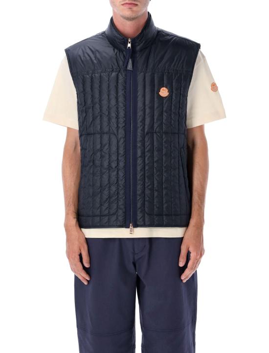 25FW MONCLER X DONALD GLOVER 베스트 1A00011597YF 778 NAVY BLUE