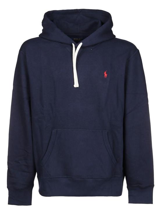  폴로 랄프로렌 포니 자수 플리스 후드 티셔츠  710766778007 BLUE