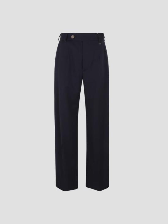 25FW 비비안웨스트우드 스트레이트 팬츠 1F01000ZW018V K401 NAVY