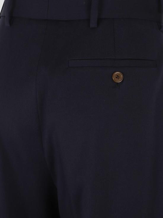 25FW 비비안웨스트우드 스트레이트 팬츠 1F01000ZW018V K401 NAVY - VIVIENNE WESTWOOD