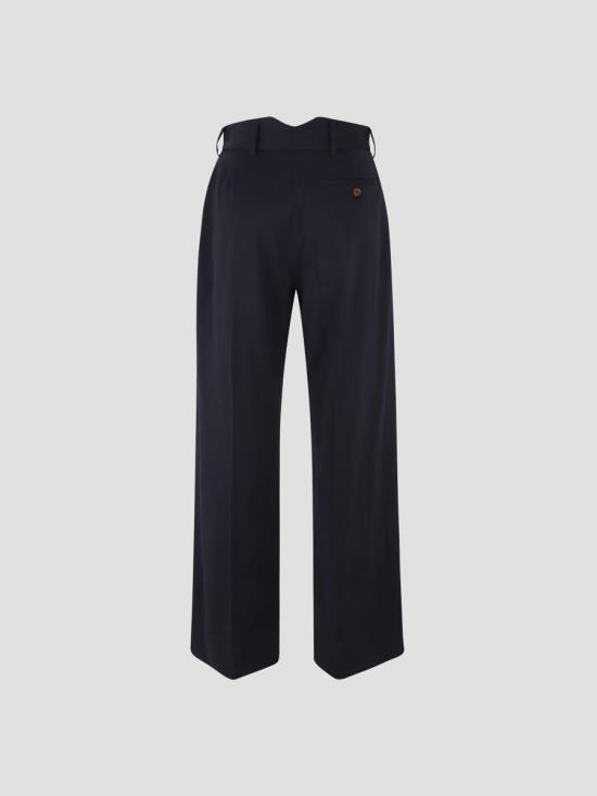 25FW 비비안웨스트우드 스트레이트 팬츠 1F01000ZW018V K401 NAVY - VIVIENNE WESTWOOD
