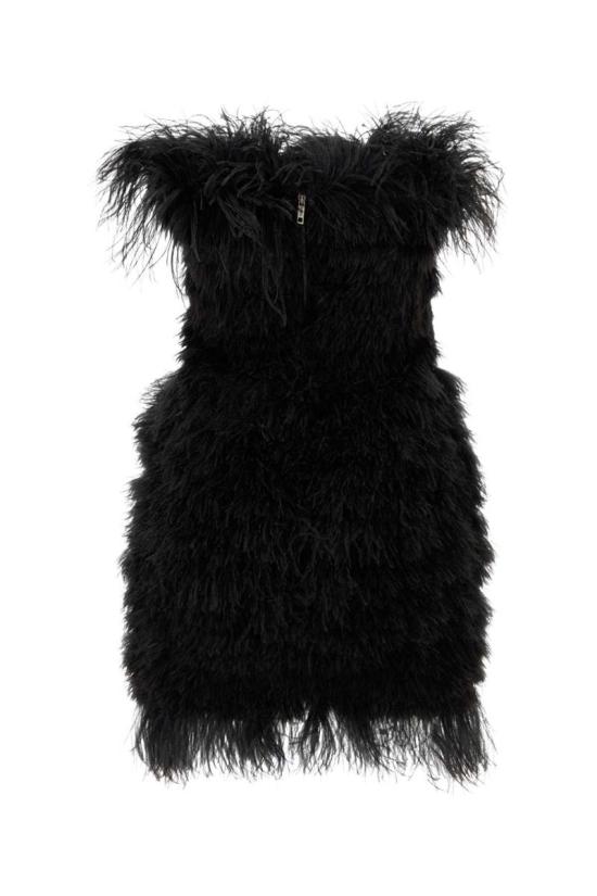 24FW 스포트막스 숏 원피스 2422226213600 002 Black - SPORTMAX