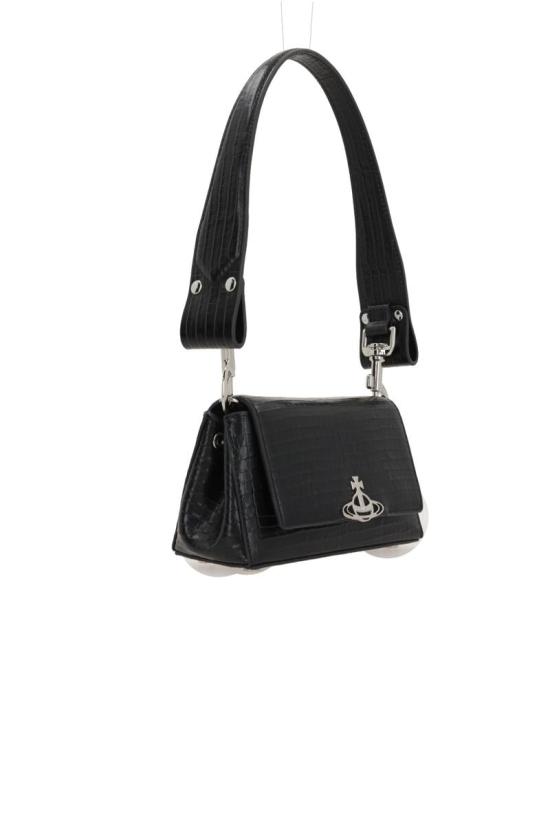 25FW 비비안웨스트우드 숄더백 46030001WL00C0N401 Black - VIVIENNE WESTWOOD
