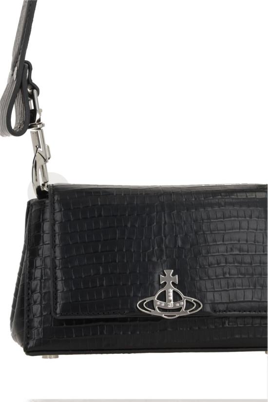 25FW 비비안웨스트우드 숄더백 46030001WL00C0N401 Black - VIVIENNE WESTWOOD