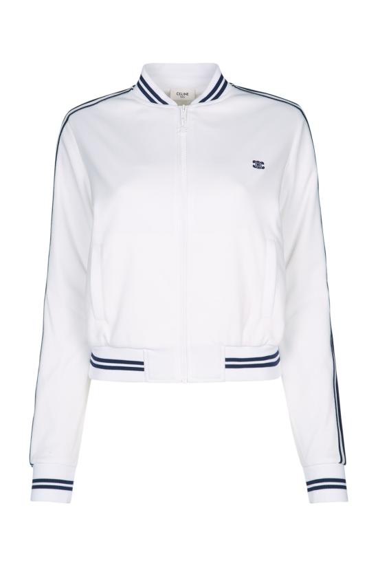 25SS 셀린느 후드 티셔츠 RV0OY121O01MA OFF WHITE NAVY DOM