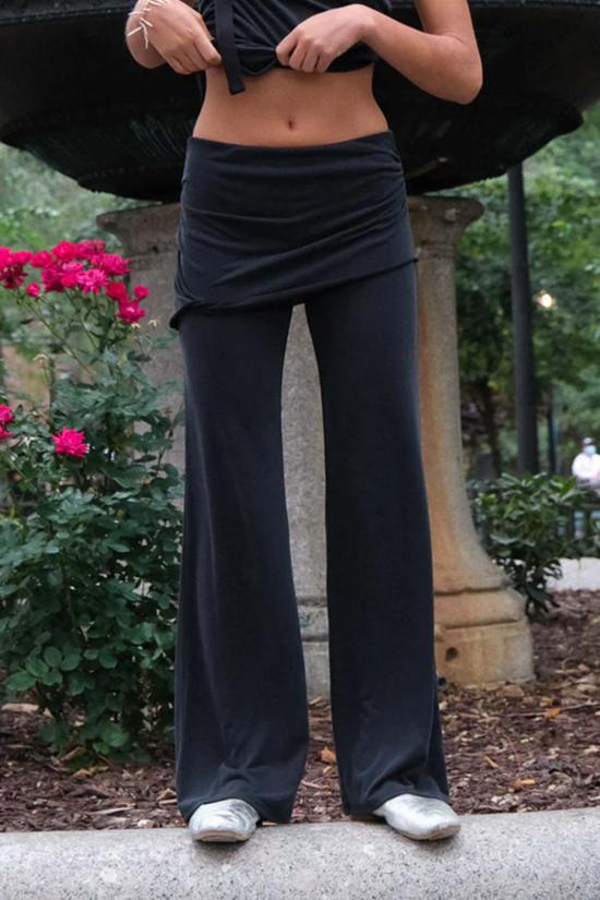  길 스트레이트 팬츠 젤 포르토 팬츠 오닉스 - GEEL