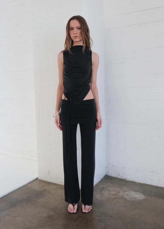  길 스트레이트 팬츠 젤 포르토 팬츠 오닉스 - GEEL