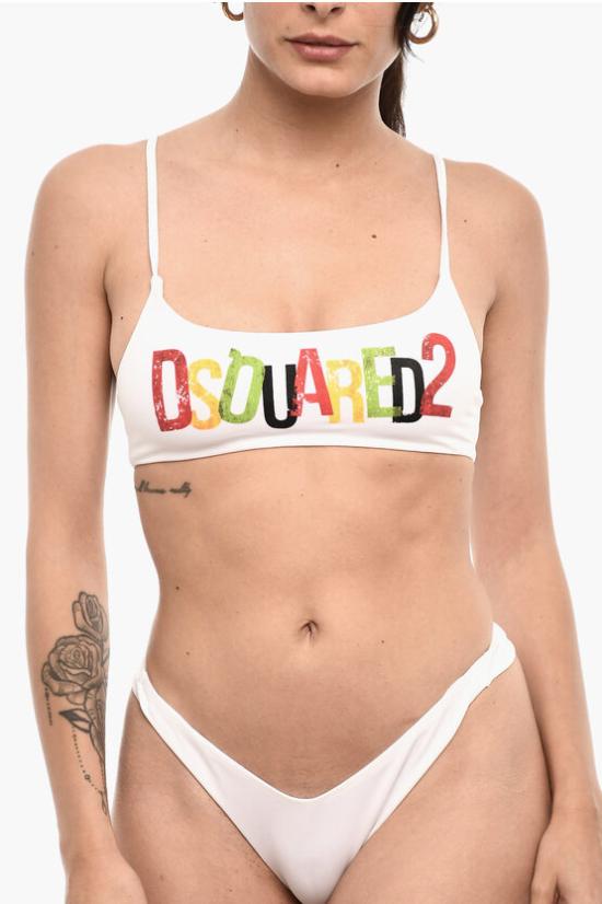  디스퀘어드2 비키니 수영복 D6BZ63530 BIANCO White