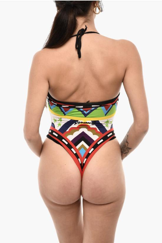  디스퀘어드2 원피스 수영복 D6BK23610 MULTICOLORE Multicolor - DSQUARED2