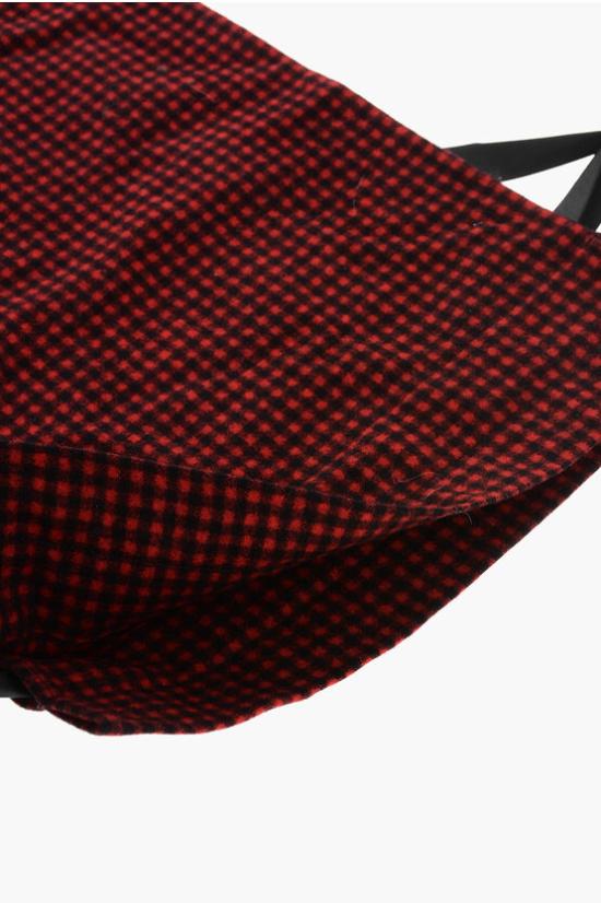  디스퀘어드2 토트백 CHECKED DUST BAG RED BLACK Nero Rosso - DSQUARED2