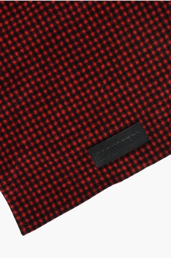  디스퀘어드2 토트백 CHECKED DUST BAG RED BLACK Nero Rosso - DSQUARED2