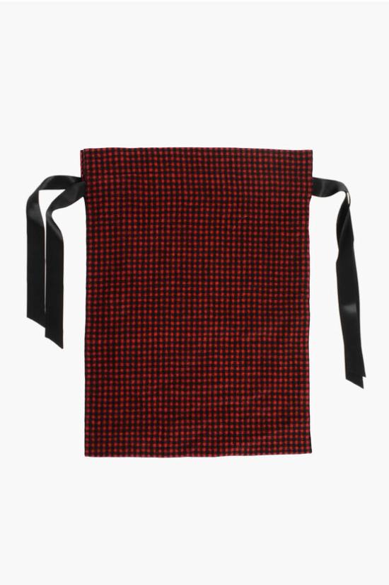  디스퀘어드2 토트백 CHECKED DUST BAG RED BLACK Nero Rosso - DSQUARED2