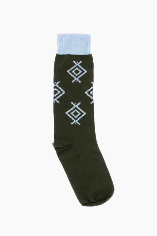  디스퀘어드2 양말 DFV142910 ISA01 GREEN BLUE Azzurro Verde