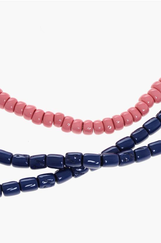  디스퀘어드2 목걸이/팬던트 NEM0180 34303746 BLUE PINK Blu Rosa - DSQUARED2