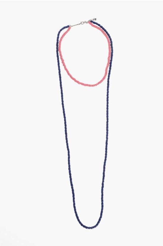  디스퀘어드2 목걸이/팬던트 NEM0180 34303746 BLUE PINK Blu Rosa