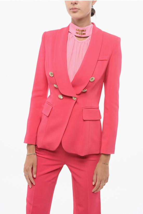  엘리자베타프랜치 수트 세트 TP00132 560 Pink - ELISABETTA FRANCHI