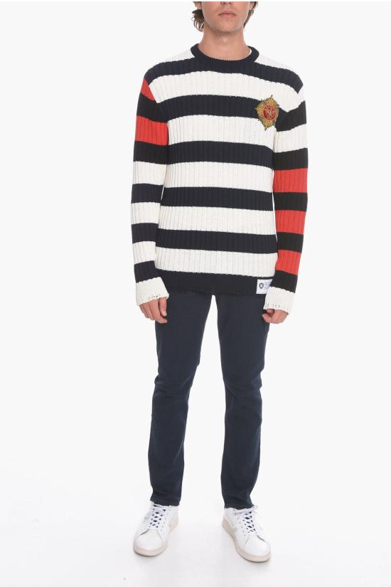  발망 스웨터 YH1KE01054KCGJA Multicolor - BALMAIN