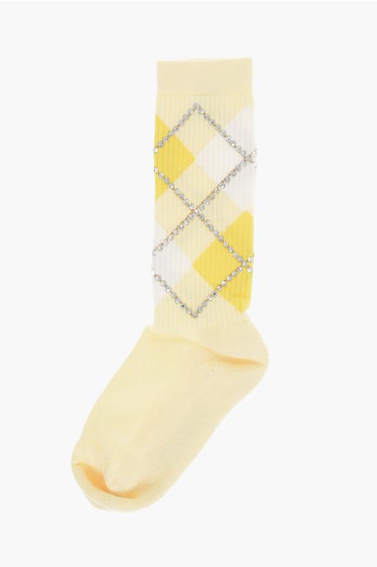  디스퀘어드2 양말 DFV173070 ISA01 710 Bianco Giallo - DSQUARED2