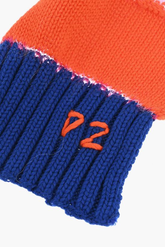  디스퀘어드2 머플러/스카프 KNM0112 13M06255 M640 Arancio Blu - DSQUARED2