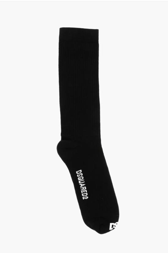  디스퀘어드2 양말 DFV172730 ISA01 001 Black