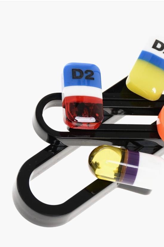  디스퀘어드2 브로치 PNW0019 15900001 M037 Black - DSQUARED2