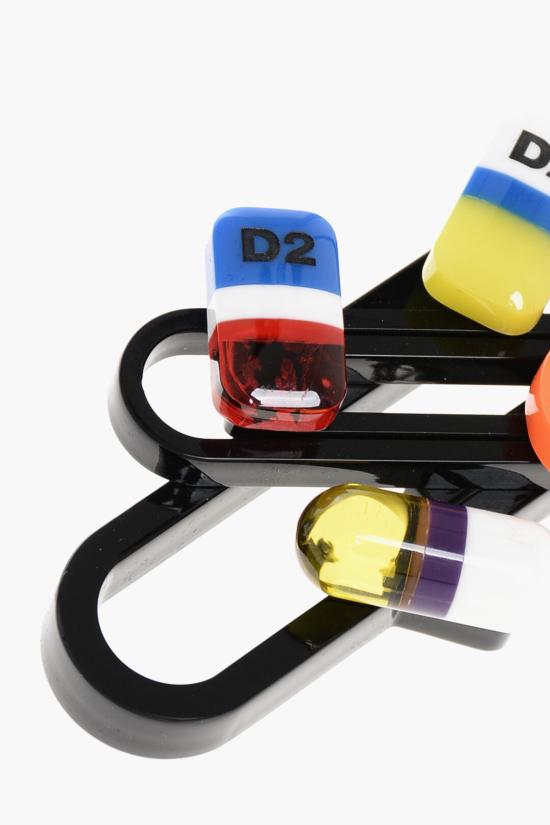  디스퀘어드2 브로치 PNW0019 15900001 M037 Black - DSQUARED2