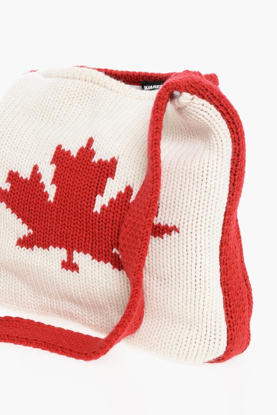  디스퀘어드2 크로스백 CBM0041 01W05827 M1747 Bianco Rosso - DSQUARED2