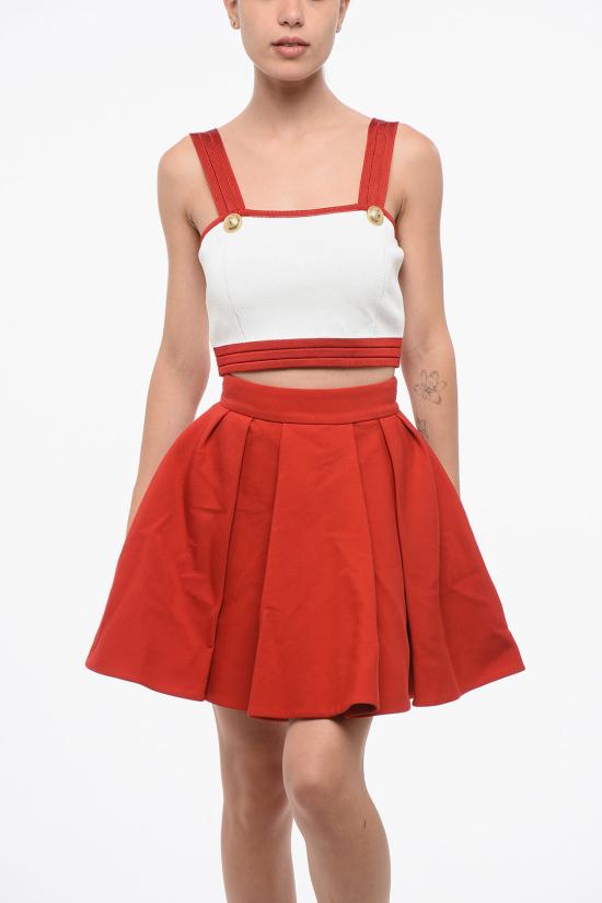  발망 민소매 티셔츠 YF4AA001KD32 GBQ White