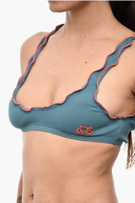  디스퀘어드2 비키니 수영복 D8RGA4440 ISA01 662 Blue - DSQUARED2