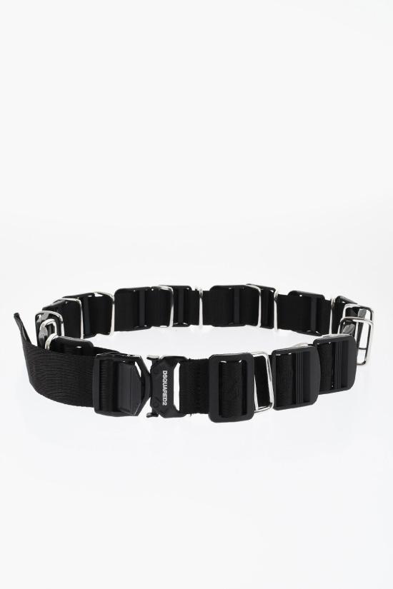 디스퀘어드2 패브릭 벨트 BEM0458 20205729 2124 Black - DSQUARED2
