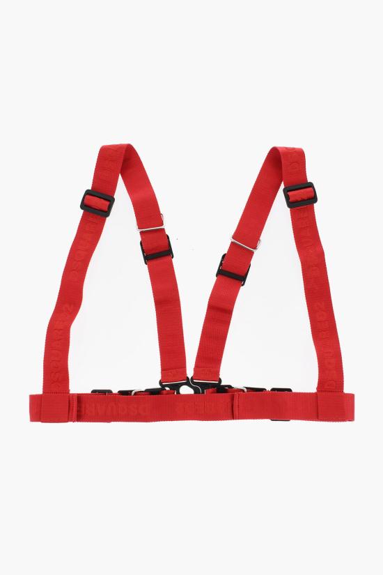  디스퀘어드2 패브릭 벨트 BEM0463 20205729 4065 Red - DSQUARED2