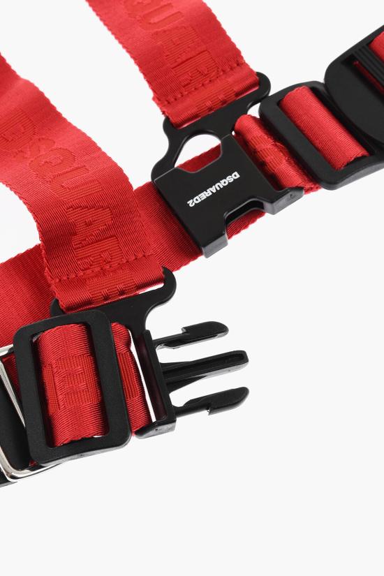  디스퀘어드2 패브릭 벨트 BEM0463 20205729 4065 Red - DSQUARED2