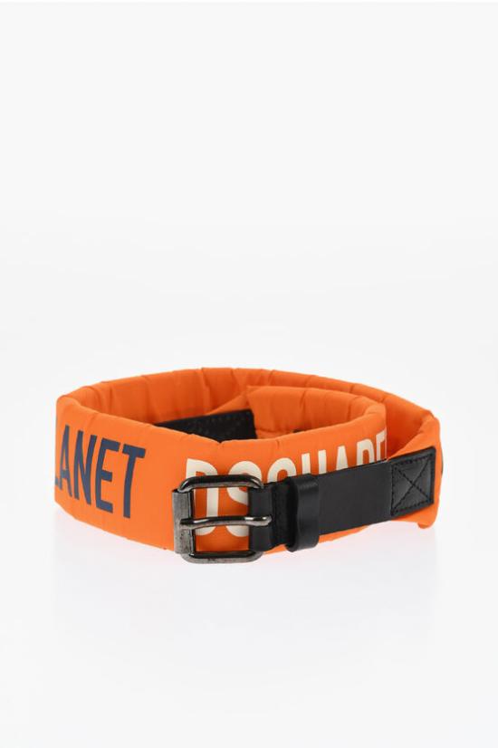  디스퀘어드2 패브릭 벨트 BEM0486 11705990 6068 Orange