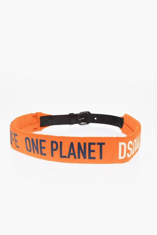  디스퀘어드2 패브릭 벨트 BEM0486 11705990 6068 Orange - DSQUARED2