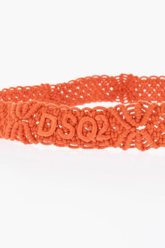  디스퀘어드2 패브릭 벨트 BEM0501 06606283 6051 Orange - DSQUARED2