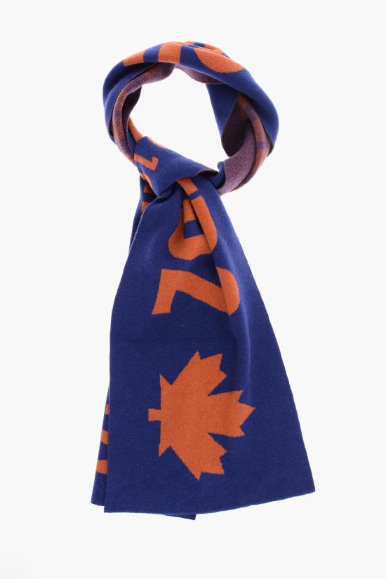 디스퀘어드2 머플러/스카프 KNM0120 01W06756 M2802 Arancio Blu - DSQUARED2