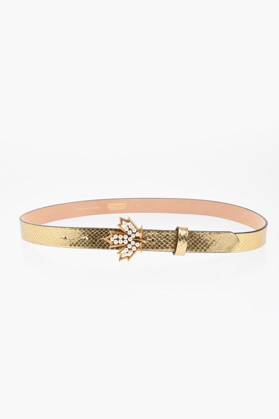  디스퀘어드2 레귤러 벨트 BEW0394 17705321 7043 Gold - DSQUARED2