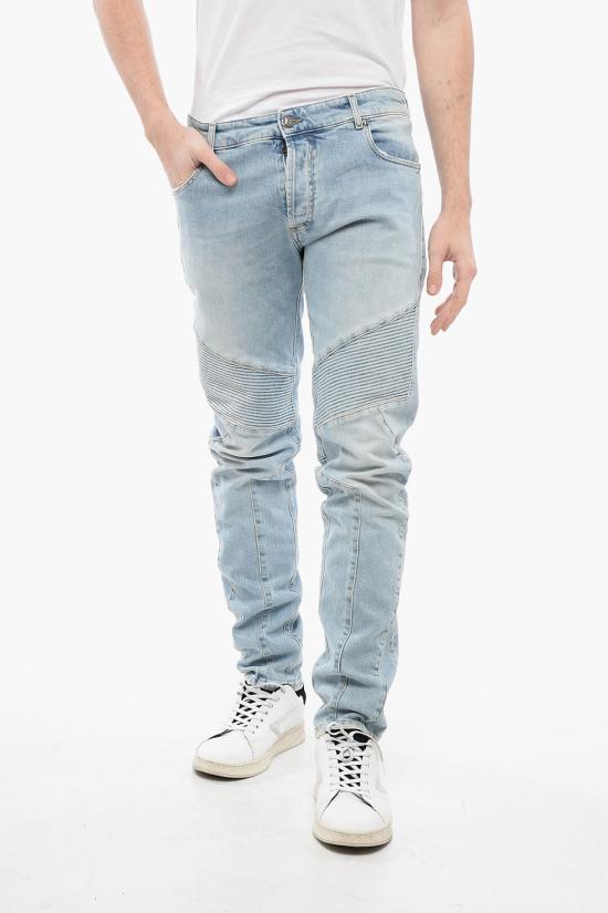  발망 데님 팬츠 XH1MH075DB53 6FC Light blue