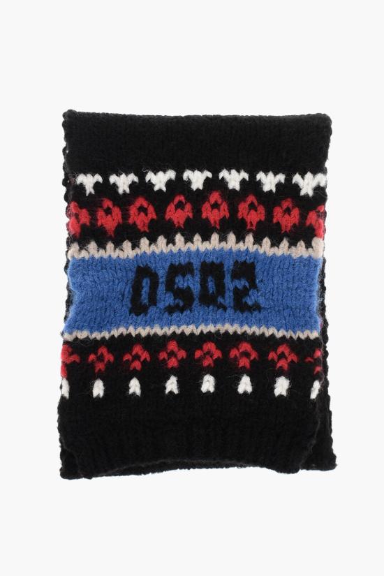  디스퀘어드2 머플러/스카프 KNW0134 01A06991 2124 Black - DSQUARED2