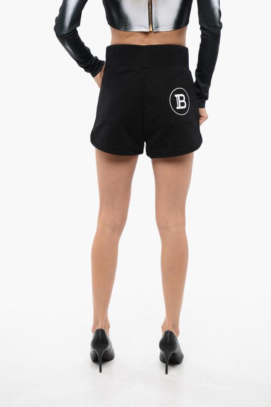  발망 숏팬츠 XF1OA025BB07 EAB - BALMAIN