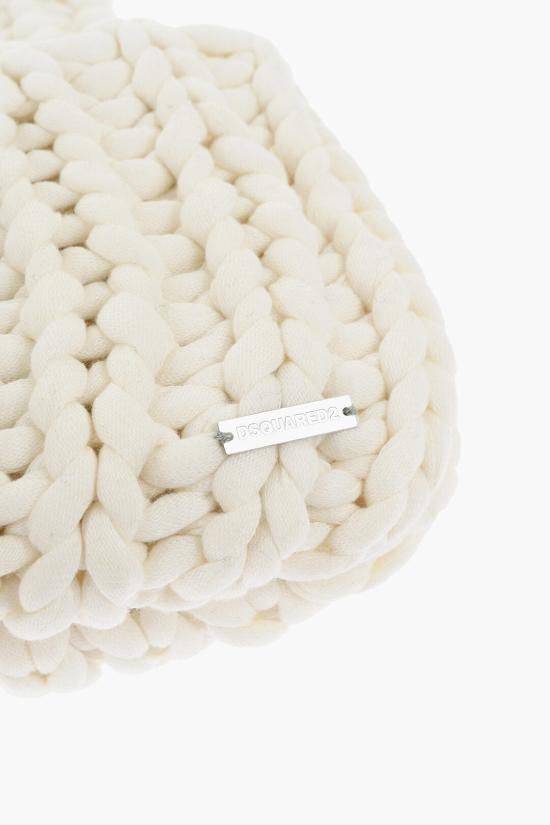  디스퀘어드2 비니 KNW0060 05M01040 5089 White - DSQUARED2